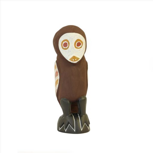 6848-21 Worrwurr - Dhuḏuthuḏu (owl carving)