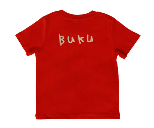 Kids T-Shirt Red: Anyany / Mutjalanydjal - Dhuwarrwarr Marika - Image 2