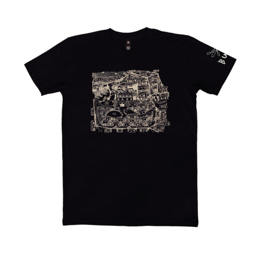 Men's T-Shirt: Yirrkala - Balwaldja Wanapa Munuŋgurr