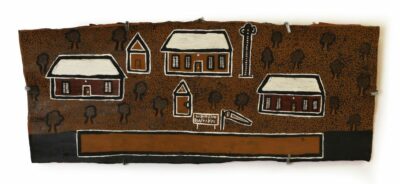 <br>Balwaldja Wanapa Munuŋgurr</br><strong>Djarrakpi</strong><br>58.5 x 24cm</br><br>ID: 3543-24</br>