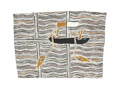 <br>Djurrpadawuy #2 Mununggurr</br><strong></strong><br>34.5 x 46cm</br><br>ID: 2044-25</br>