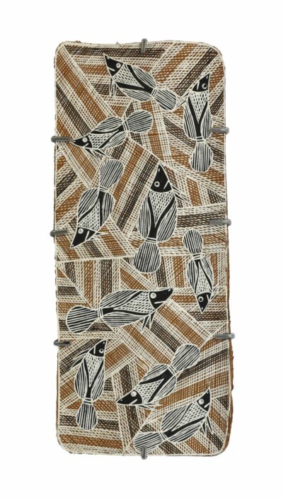 <br>Djul’djul Gurruwiwi</br><strong>Guya </strong><br>49.5 x 20cm</br><br>ID: 0322-25</br>