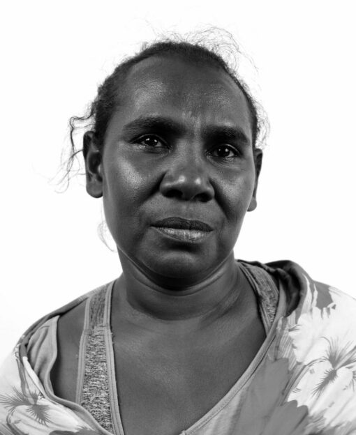 <br>Gawiŋu Samantha Dalparri</br><strong>Ŋaṉmarra </strong><br>60 x 60cm Internal coil</br><br>ID: 3901-25</br> - Image 2