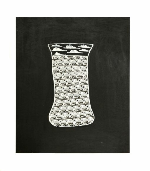 <br>Bulthirrirri Wunuŋmurra</br><strong>Waŋupini </strong><br>61cm x 51cm</br><br>ID: 8150-22</br>