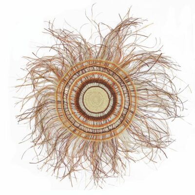 <br>Gayili #1 Marika Yunupiŋu</br><strong>Ŋaṉmarra</strong><br>Weaving: 51cm, Fringe: 18cm</br><br>ID: 7272-24</br>