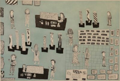 <br>Munuy’ŋu Marika</br><strong>Gallery </strong><br>Image Size: 33.5 x 50cm; Paper Size: 51 x 66.5; Paper: Somerset</br><br>ID: 4472-25</br>