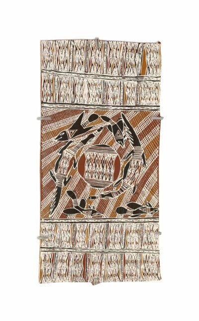 <br>Wunduru Mununggurr</br><strong>Gurtha</strong><br>43.5 x 21cm</br><br>ID: 3652-25</br>