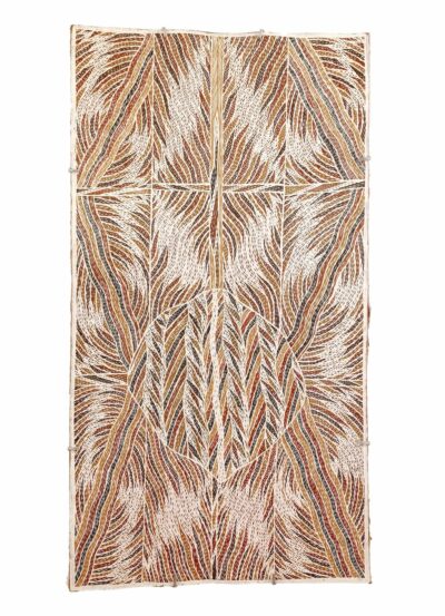 <br>Gurrundul #1 Marawili</br><strong>Lulumu</strong><br>93.5 x 49.5cm</br><br>ID: 3031-25</br>