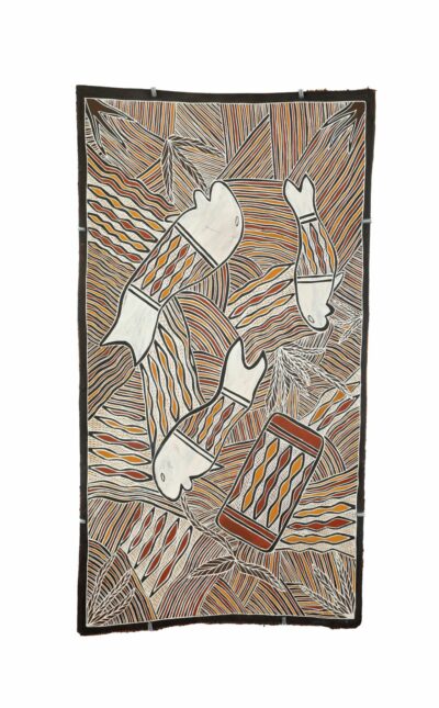 <br>Muypirri Marawili</br><strong>Dugong (Madarrpa)</strong><br>66 x 36.5cm</br><br>ID: 2738-25</br>