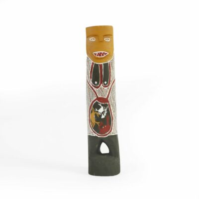 <br>Manunu #2 Munuŋgurr</br><strong>Nhamini baŋ'baŋ'</strong><br>37.5cm x 8cm</br><br>ID: 4158-24</br>