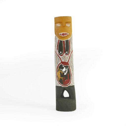 <br>Manunu #2 Munuŋgurr</br><strong>Nhamini baŋ'baŋ'</strong><br>37.5cm x 8cm</br><br>ID: 4158-24</br>
