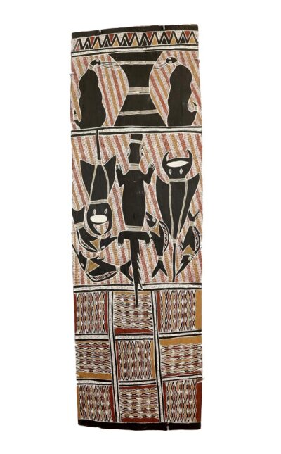 <br>Yirrinyina #2. Yunupiŋu</br><strong>Gurtha </strong><br>119 X 38cm</br><br>ID: 1877-24</br>