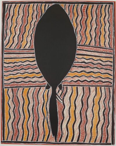 <br>Marrirra Marawili (dec)</br><strong>Gurrtjpi</strong><br>49 x 62cm Paper: 68 x 76cm</br><br>ID: 277-16</br>