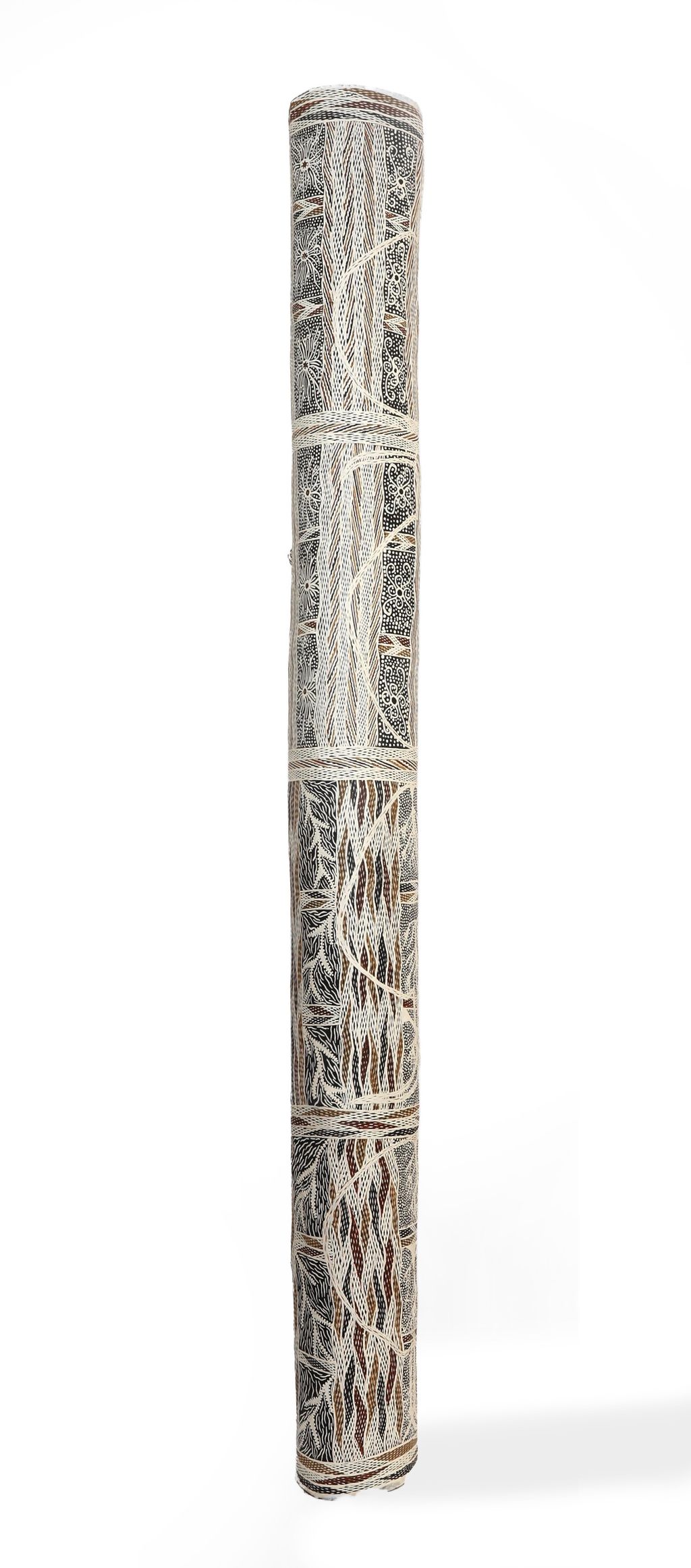 <br>Gurrundul #1 Marawili</br><strong>Ḻarrakitj </strong><br>219 x 20</br><br>ID: 65-25</br>