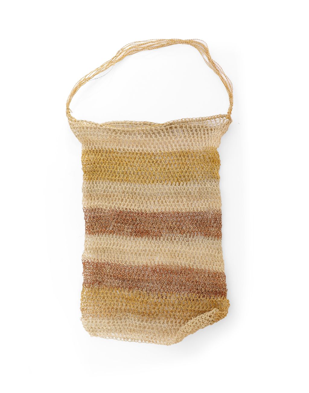 <br>Wopurrma  Guyula</br><strong>Bathi Gay'wu String basket</strong><br>50 x 31cm</br><br>ID: 4790-25</br>