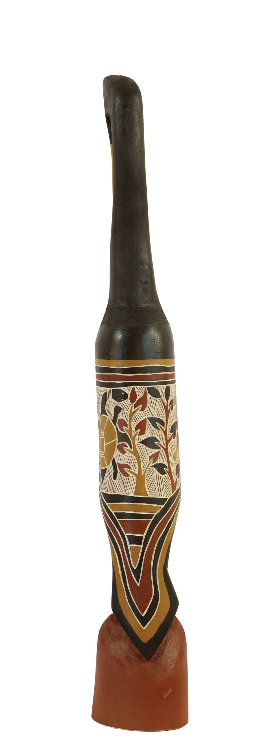 <br>Wurruŋgurrkur Wanambi</br><strong>Wayin </strong><br>80 x 11cm</br><br>ID: 7196-25</br> - Image 3