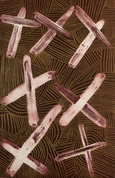 <br>Dhalmula #2 Burarrwaŋa</br><strong>Djulpan </strong><br>Paper Size: 68.4 x 49.4cm; Image Size: 50 x 32.5cm; Paper: Hahnemuhle</br><br>ID: 5300-24</br>