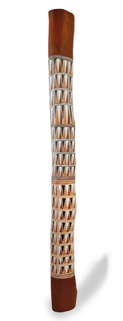 <br>Malalakpuy Munyarryun</br><strong>Waŋgurri </strong><br>205.5 x 18cm</br><br>ID: 7566-25</br>