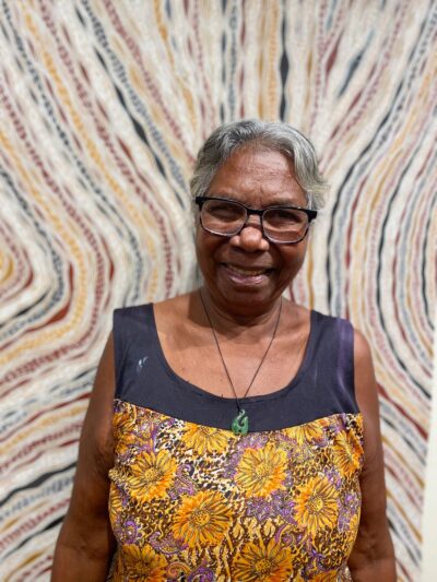 <br>Yalmakany Marawili</br><strong>Wakwak at Waŋurru</strong><br>Paper Size: 84.2 x 69.7cm; Image Size 65.6 x 50.5cm; Paper: Hahnumuhle </br><br>ID: 4891-24</br>