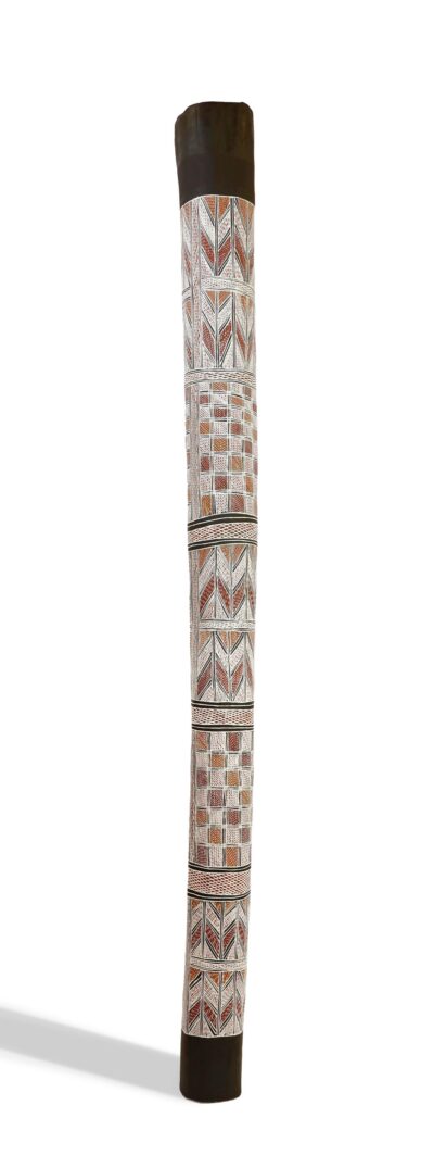 <br>Beyamarr #1 Munuŋgurr</br><strong>Djapu Design </strong><br>195 x 16cm</br><br>ID: 1120-26</br>