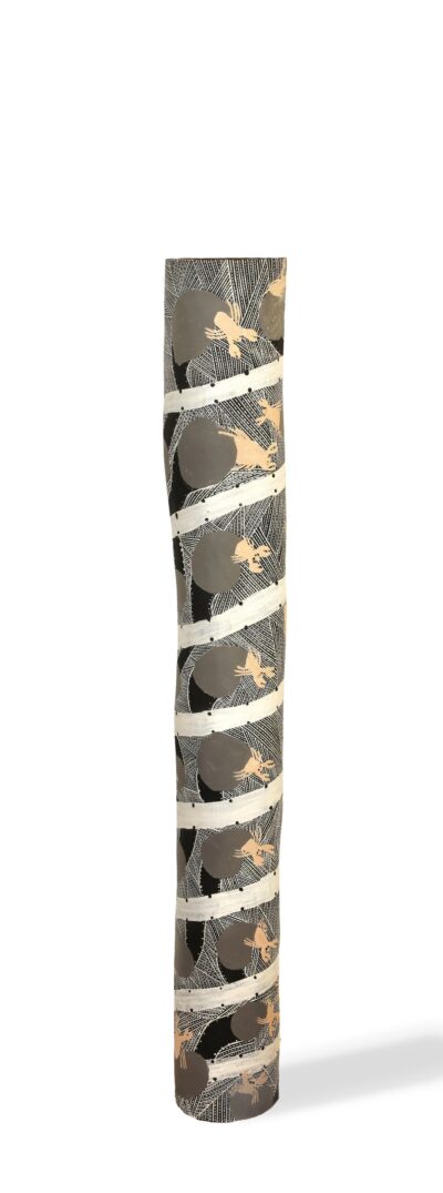 <br>Munhala Dhamarrandji</br><strong>Gomu' </strong><br>114 x 15cm</br><br>ID: 4314-24</br>