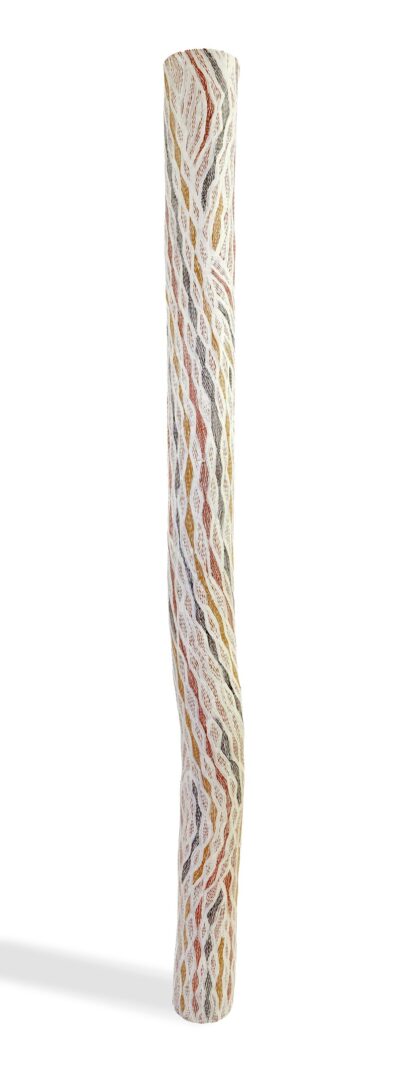 <br>Bambarrarr Marawili</br><strong>Garraŋali </strong><br>190 x 15cm</br><br>ID: 6418-25</br>