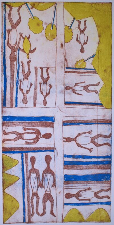 <br>Yalpi Yunupiŋu</br><strong>Gumatj 72A</strong><br>Image: 25 x 50cm, </br><br>ID: 263-16</br>