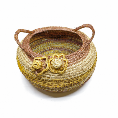 <br>Yawita #1 Mary Ganambarr</br><strong>Bathi </strong><br>30cm x 16cm</br><br>ID: 57-23</br>