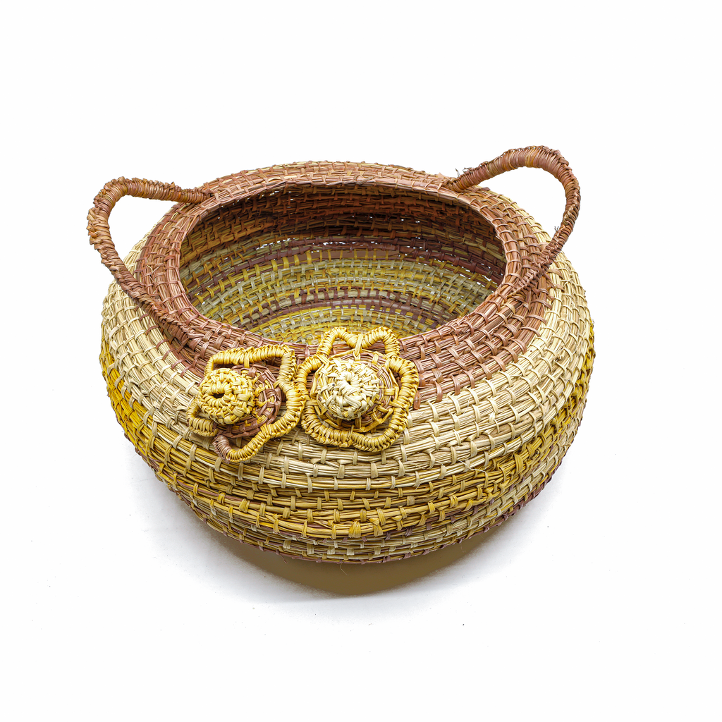 <br>Yawita #1 Mary Ganambarr</br><strong>Bathi </strong><br>30cm x 16cm</br><br>ID: 57-23</br>