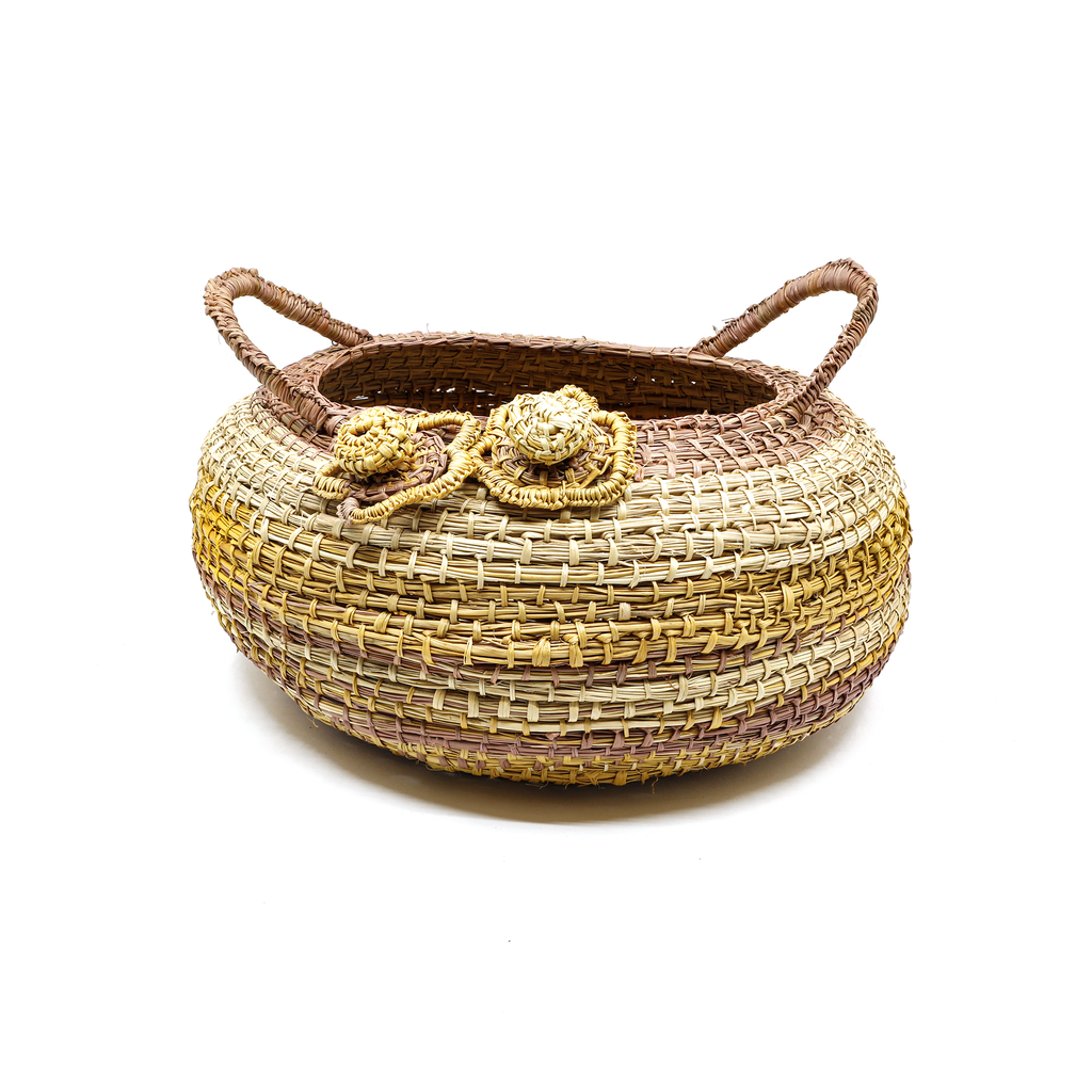 <br>Yawita #1 Mary Ganambarr</br><strong>Bathi </strong><br>30cm x 16cm</br><br>ID: 57-23</br> - Image 2