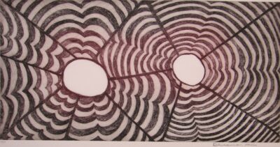 <br>Dhuwarrwarr Marika</br><strong>Milngurr 2W</strong><br>25 x 50cm /  Paper: Hahnemuhle</br><br>ID: 4-16</br>