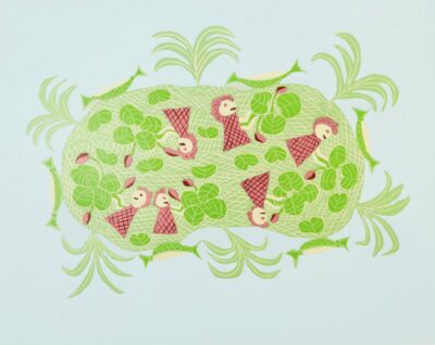 <br>Yalmakany Marawili</br><strong>Nindaṉ</strong><br>47 x 58cm</br><br>ID: 7883-25</br>