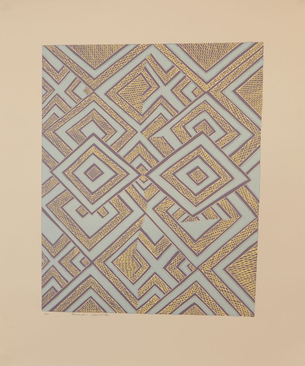 <br>Garawan Waṉambi</br><strong>Marraŋu </strong><br>49 x 40cm</br><br>ID: 1348-26</br> - Image 2