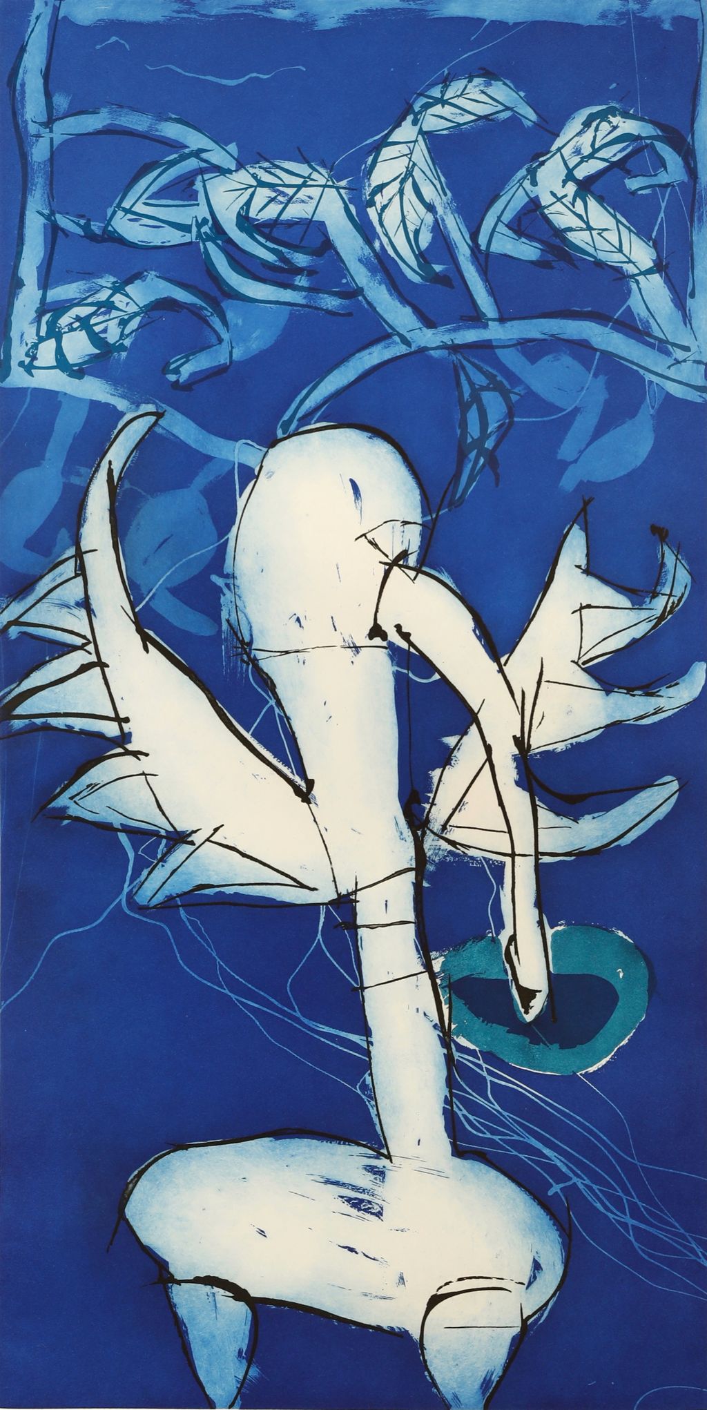 <br>Dhambit Ruypu Munuŋgurr</br><strong>Guḏurrku </strong><br>98 x 50cm</br><br>ID: 3961-26</br>