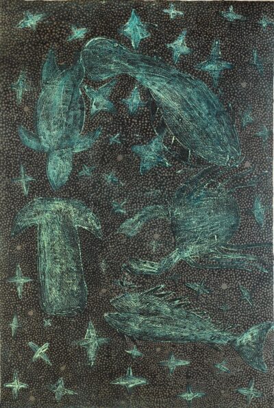 <br>Datjuluma Guyula</br><strong>Maŋgalili story </strong><br>90 x 59cm</br><br>ID: 3970-26</br>