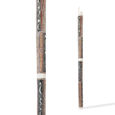 <br>Ŋoŋu Ganambarr</br><strong>Wirrmu ga Djurrpun</strong><br>270 cm x 14 cm</br><br>ID: 8869-21</br>