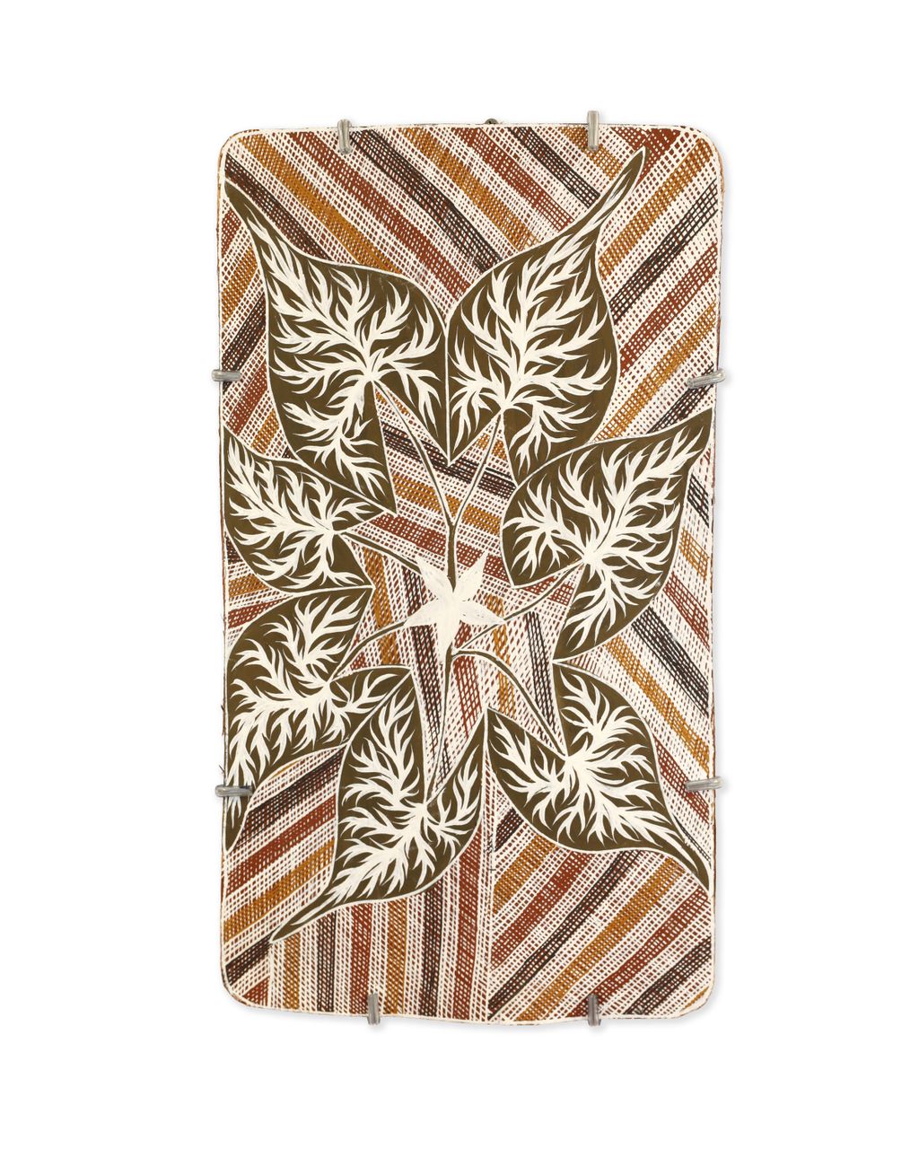 <br>Djul’djul Gurruwiwi</br><strong>Dhatam</strong><br>47.5 x 27cm</br><br>ID: 957-26</br>