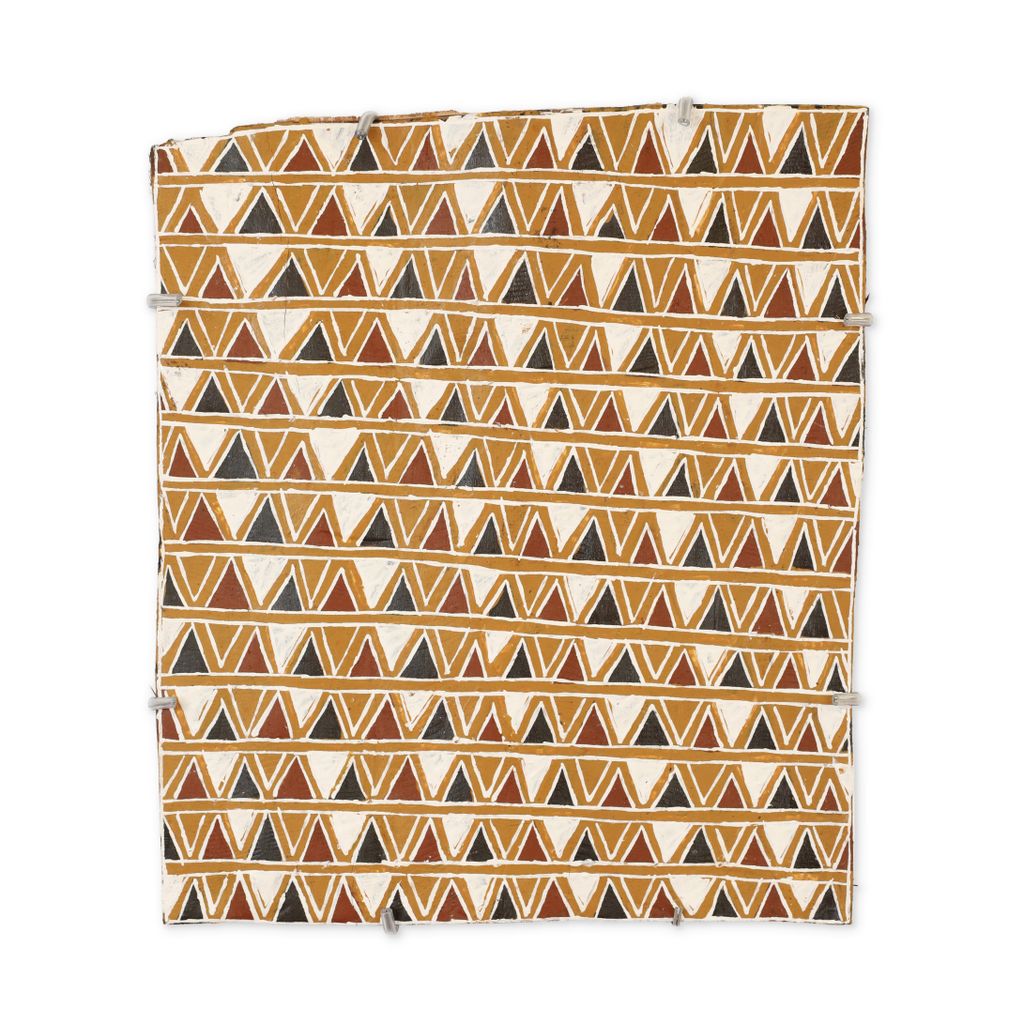 <br>Bulthirrirri Wunuŋmurra</br><strong>Waŋupini </strong><br>37.5 x 32cm</br><br>ID: 1157-26</br>