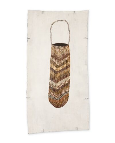 <br>Muluymuluy Wirrpanda</br><strong>Bol'pu </strong><br>114 x 56 cm</br><br>ID: 2689-23</br>