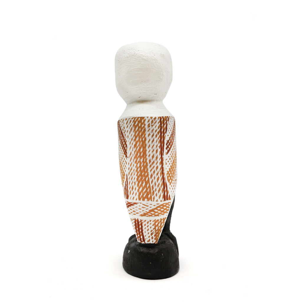 <br>Djul’djul Gurruwiwi</br><strong>Worrwurr </strong><br>18 x 5.5 x 4.5cm</br><br>ID: 7153-25</br> - Image 4