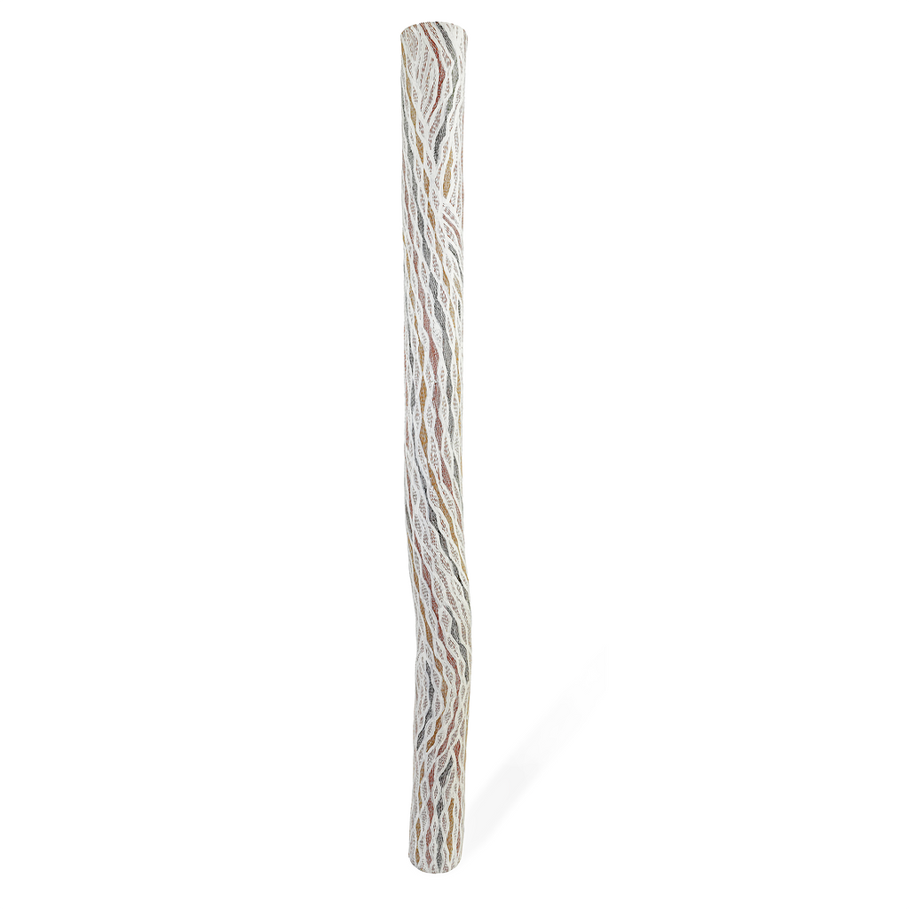 <br>Bambarrarr Marawili</br><strong>Garraŋali </strong><br>190 x 15cm</br><br>ID: 6418-25</br> - Image 2