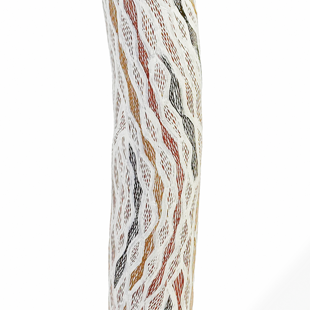 <br>Bambarrarr Marawili</br><strong>Garraŋali </strong><br>190 x 15cm</br><br>ID: 6418-25</br> - Image 4